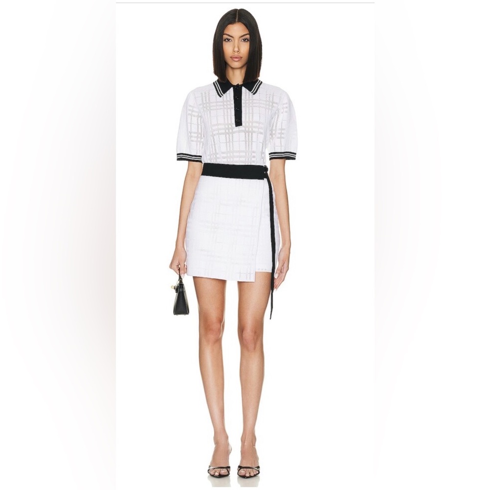 BURBERRY
Everlie Wrap Mini Skirt